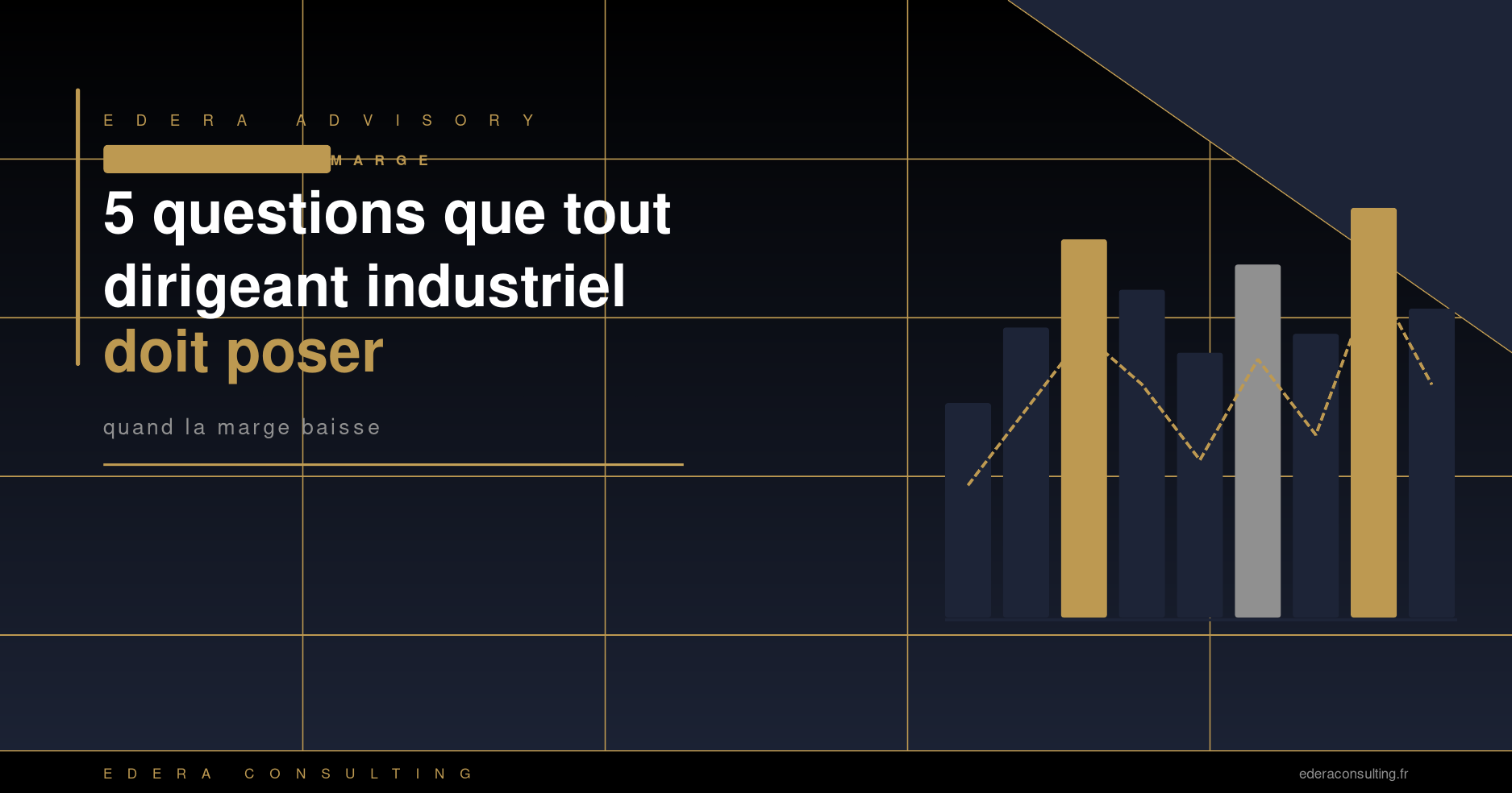 5 questions que tout dirigeant industriel doit poser quand la marge baisse